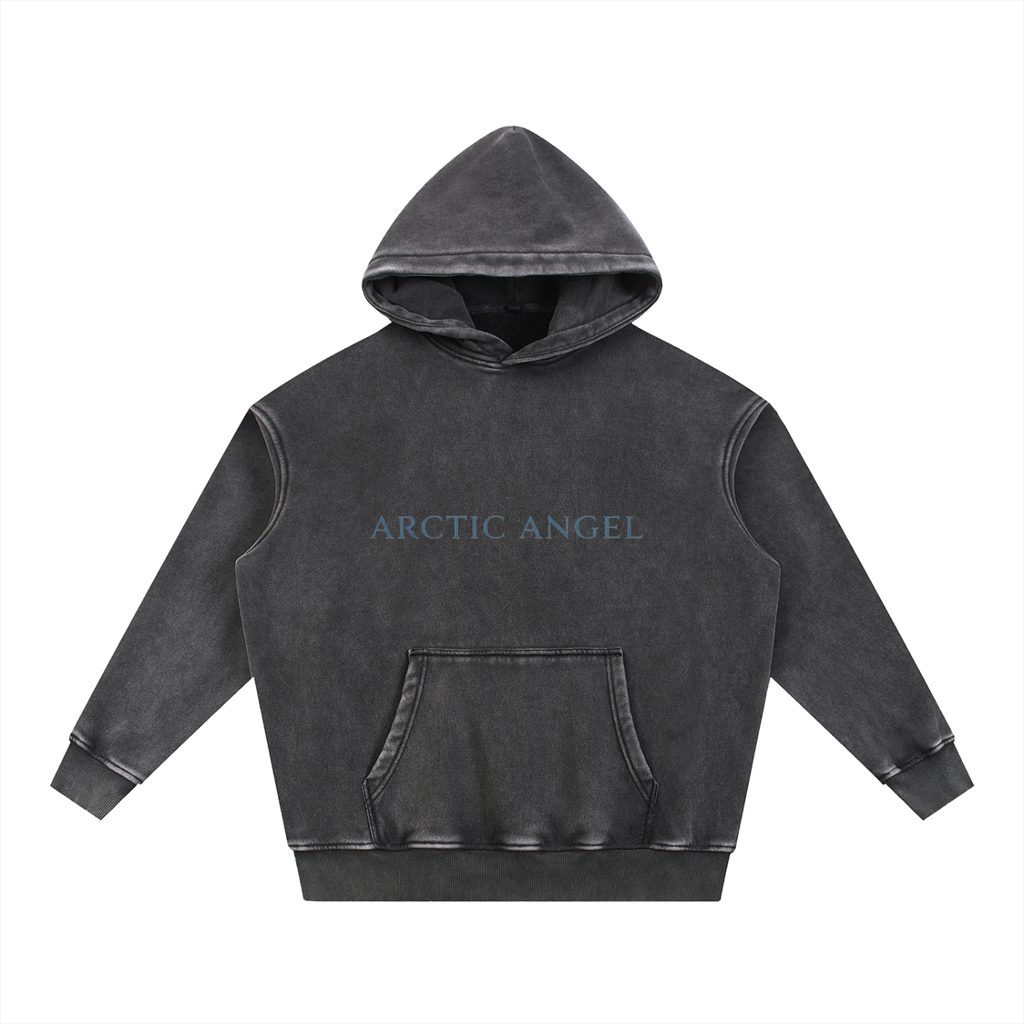 snow wash essential oversized hoodie