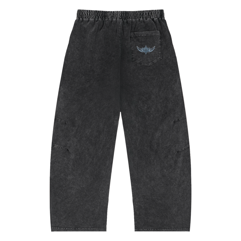 snow wash essential straight leg joggers