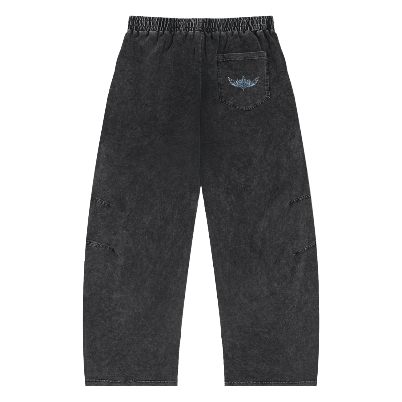 snow wash essential straight leg joggers